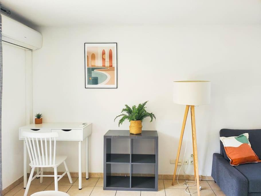 *Le Carpe Diem, Appartement 2 Chambres, Piscine, 2 Parking, Clim* Montpellier Buitenkant foto